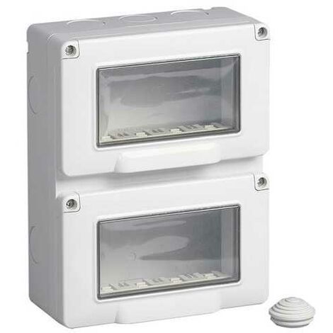 14912 Contenitore Ip55 8M 4X2 Verticale Plana