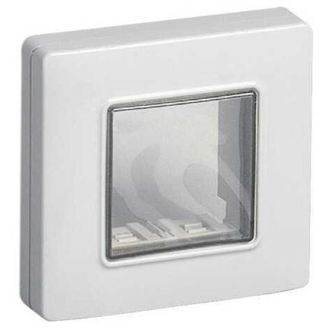 14932 Cúpula IP55 2M + Tornillos Gris Ral 7035 Plana