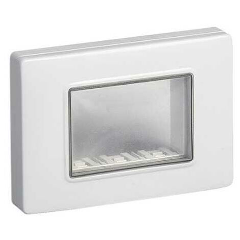 14943 Bouchon Ip55 3M + Vis Gris Ral 7035 Plana