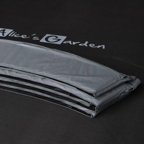 14ft trampoline with inner safety net Grey 429x429x80 cm - Venus Inner