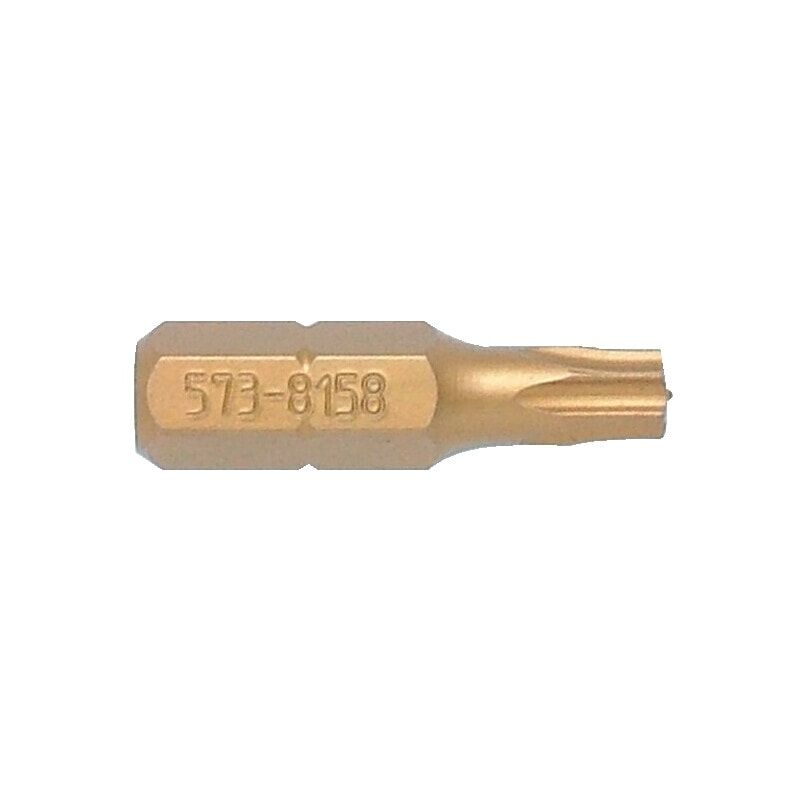TX10 torx Tin Coated Screw Driver Bit 1/4' Hex Standard- you get 5 - Kennedy