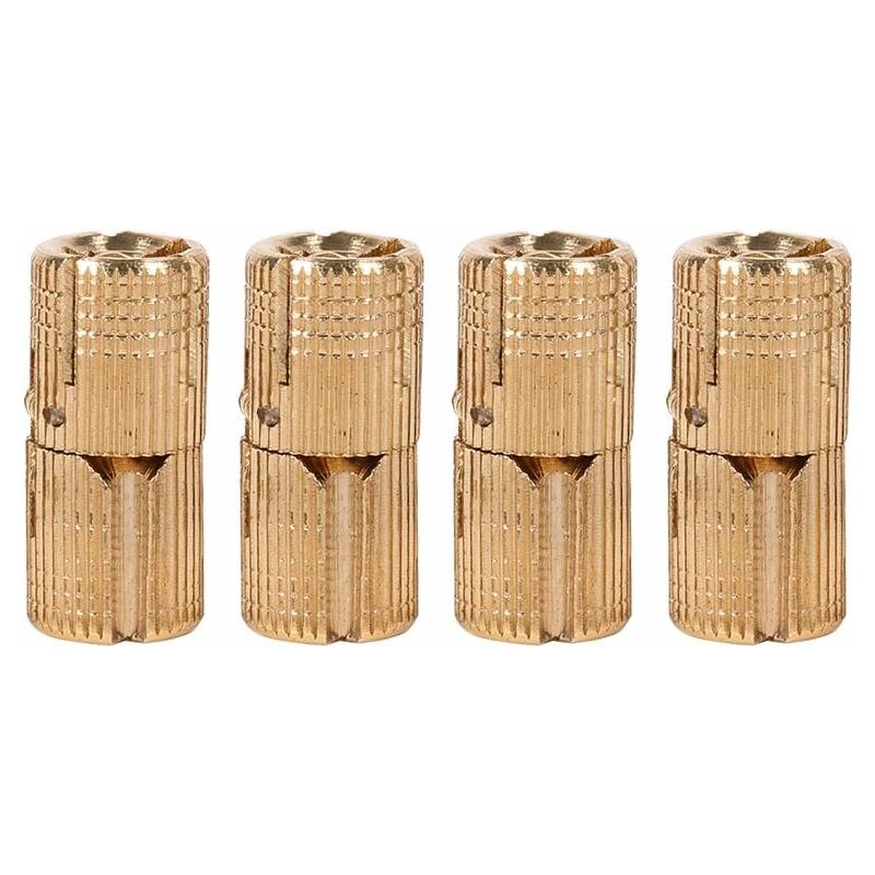 14mm pure copper invisible hinges for jewelry box, gift box, worktops (4pcs，14mm)