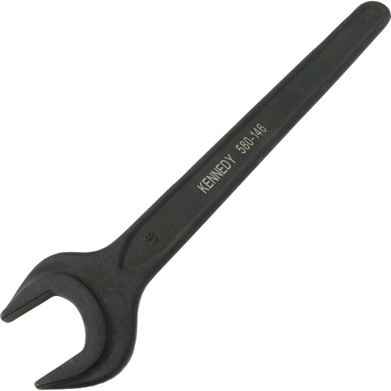 Metric Open Ended Spanner, Single End, Vanadium Steel, 46MM - Kennedy