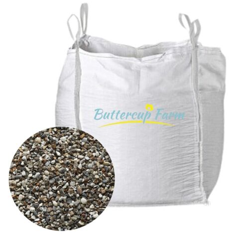 15-22mm Multi-coloured stone Chippings - Premium Aggregate Bulk Bag - 850 kilos