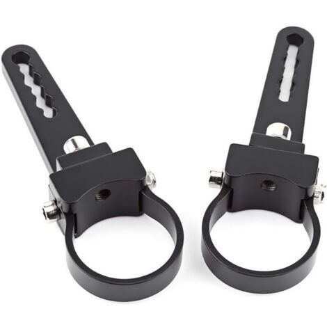 1.5"-3" Aluminium Taureau/Rouleau Bar Mount Support Support de Pinces Pour Voiture Hors Route Travail LED Lumière(2")