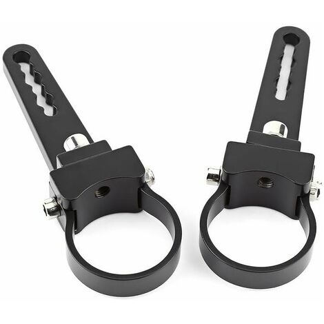 1.5-3 Aluminum Bull/Roll Bar Mount Bracket Clamp Holder For Car Off Road Work LED Light(2)