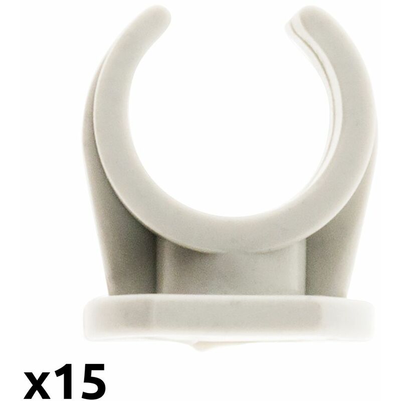 

15 abrazaderas Ø20mm sin tacos - Zenitech