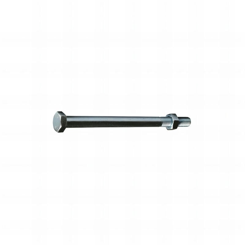15 boulons de charpente tête hexagonale zingués 16x460
