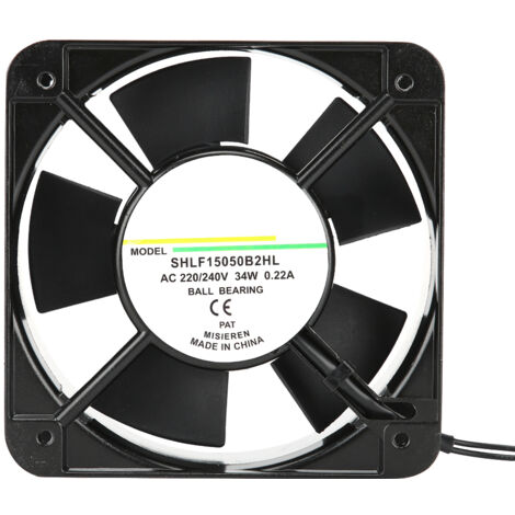 15 cm Lüfter für Industrieanlagen, Öfen und Schaltschränke (220 V-240 V)