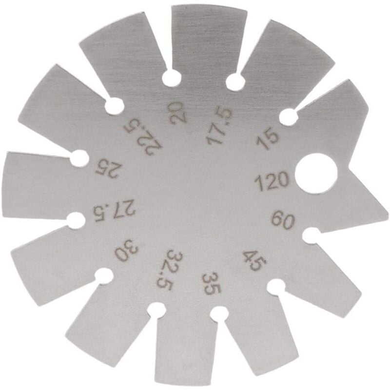 Readcly - 15 Gauge Tools -120° for Stainless Steel Bevel Gauge Protractors