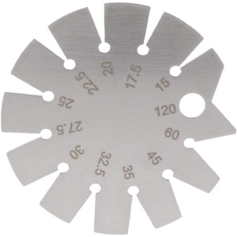 15 Gauge Tools -120° for Stainless Steel Bevel Gauge Protractors