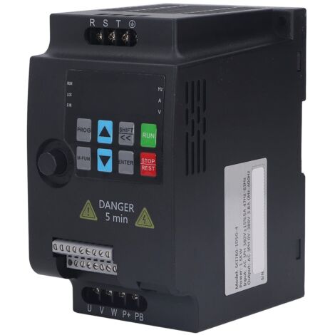 1,5 kW Drehstrom-Frequenzumrichter mit AC0-380V Ausgang und AC380V Eingang