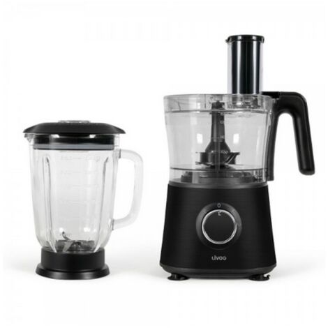1,5 l 600 w schwarze multifunktions-küchenmaschine - Livoo - DOP250N