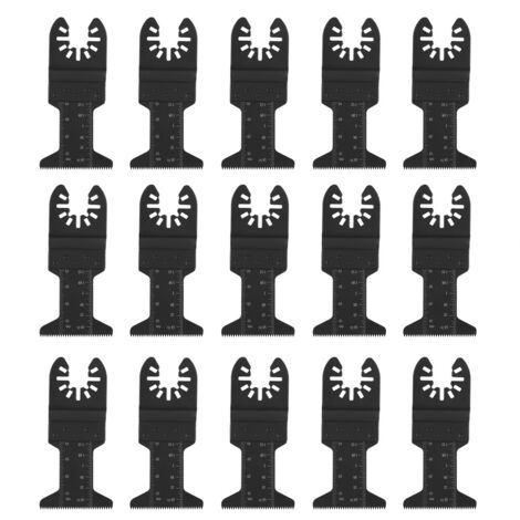 15 Lames de Scie à Plongée en Acier Carbone pour Outil Oscillant, Taille 44mm - Coupes Précises Multiusage
