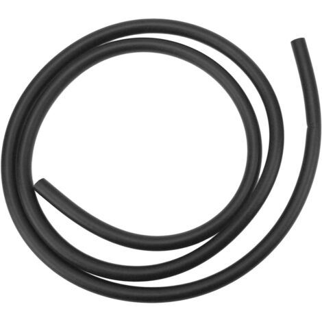 1,5 m langer, saugfähiger Schaumstoffschlauch für Fahrradkabel, Geräuschdämpfung für die Innenhülle, Außendurchmesser  6 mm, schwarz