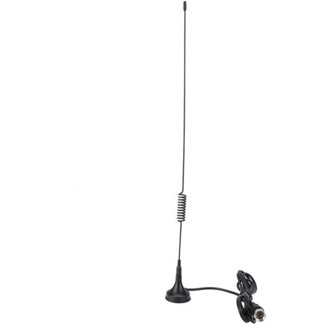 1,5 m magnetische Auto-TV-Antenne 10 dB F-Stecker DVB-T VHF UHF für den Innenbereich