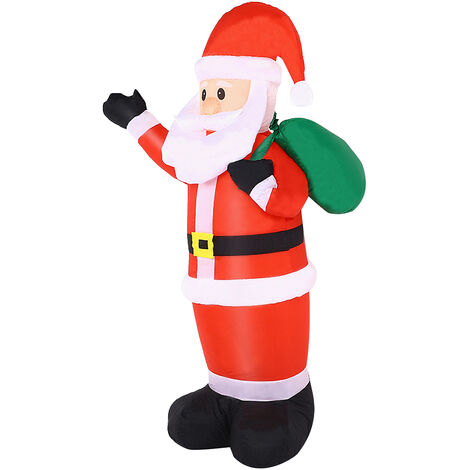 1.5 m Weihnachten Haloyo® Aufblasbarer Weihnachtsmann