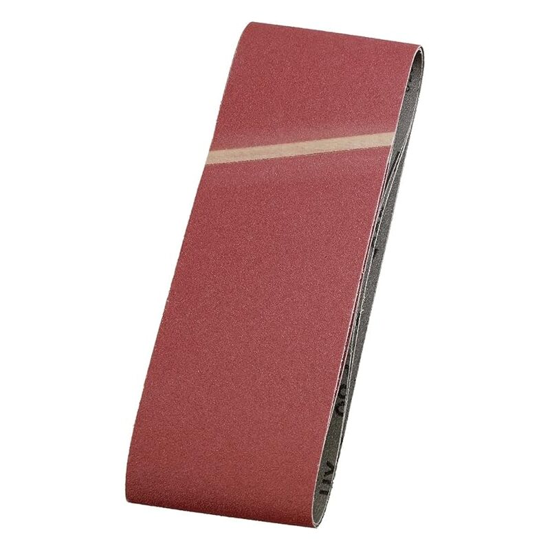 15 morceaux de bande abrasive, 53375mm, adaptés au bois et au métal
