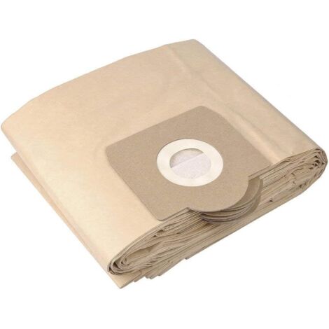 15 pezzi - sacchetti di carta, sacchetti per aspirapolvere compatibili con Kärcher sostituisce 6.959-130.0-Sacchetto per aspirapolvere