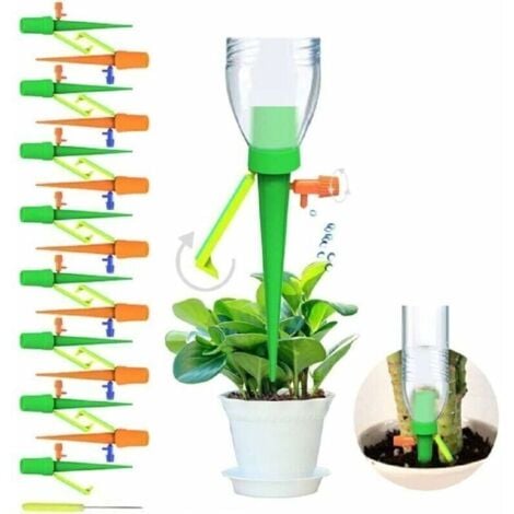 15 Pics Irrigation Goutte à Goutte, D'arrosage Automatique pour Plantes avec Système D'arrosage à Libération Lente pour Plantes D'intérieur