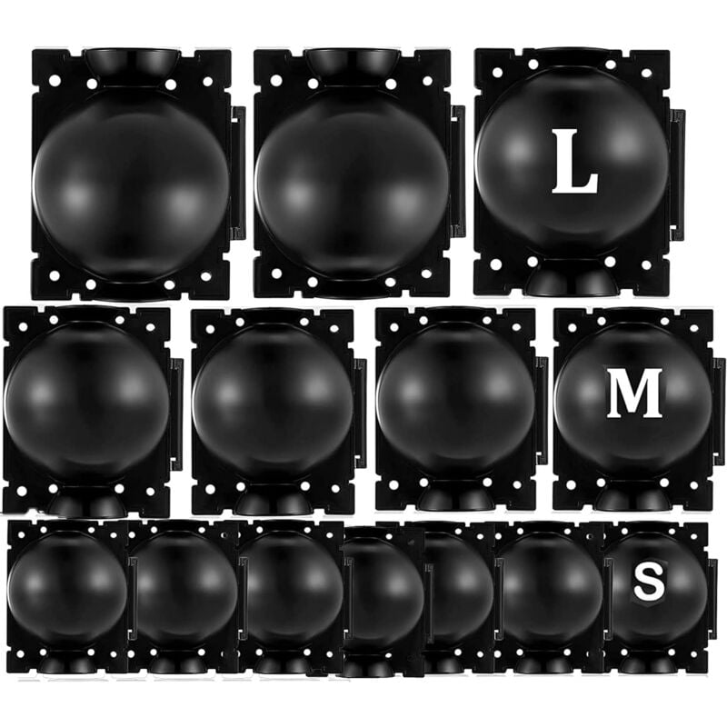 15 Pièces Boîte d'Enracinement de Plante Balle de Propagation, Boîte de Greffage Boîte Boule de Propagation Haute Pression Dispositif D'enracinement