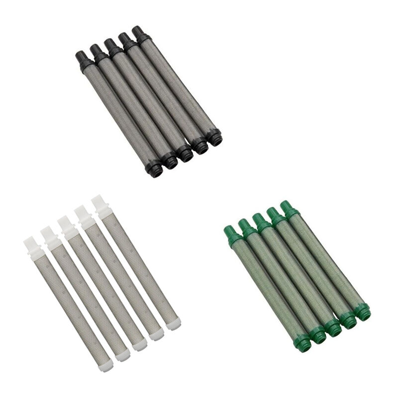 Sjqka - 15 Pièces Filtre de pulvérisation sans air, pour pistolet de pulvérisation de peinture sans air Wagner(30 mailles,50 mailles,60 mailles)