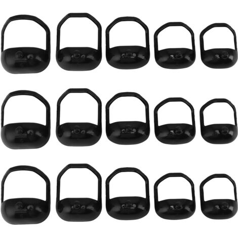 15 pièces Gabarit de Barbe 5 Tailles Guide de Forme Précise pour Taille et Style