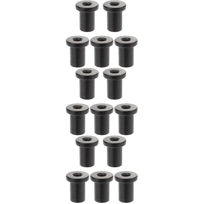 15 pièces Mini accessoires Entretoises murales de porte de grange Connecteur Joint de rail Acier à haute teneur en carbone