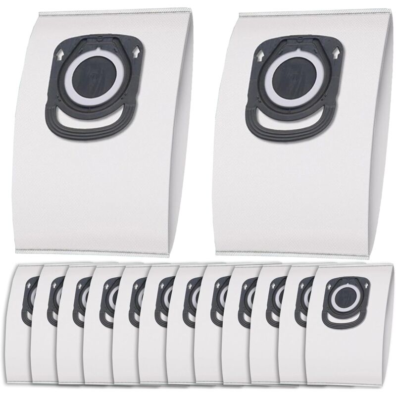 15 Pièces Sac Aspirateur pour Rowenta Hygiène+ Silence Force Compact Power Sac à Poussière remplacement pour Rowenta Hygiène+ ZR200520 ZR200720