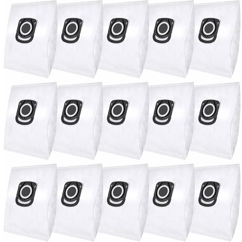 15 Pièces Sacs à Poussière pour Owenta Hygiene+ ZR200520 ZR200720 Swirl R39 Sac de Rechange pour Rowenta Compact Power, X-Trem Power & Silence Force