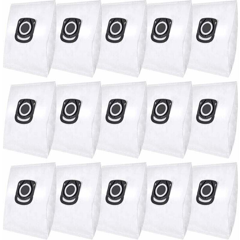 15 Pièces Sacs à Poussière pour owenta Hygiene+ ZR200520 ZR200720 Swirl R39 Sac de Rechange pour Rowenta Compact Power, X-Trem Power & Silence Force