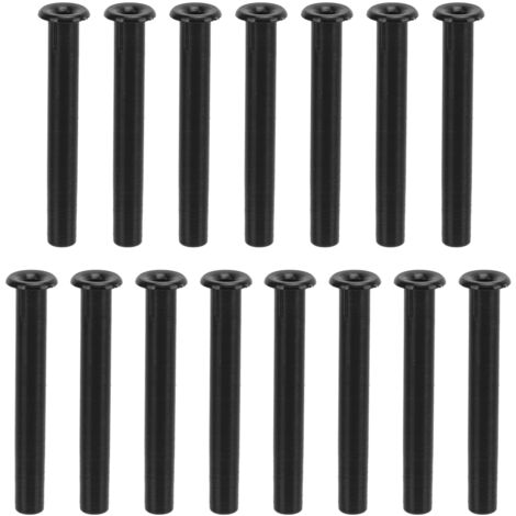 15 pièces Tube de Protection pour Cordage de Raquette de Tennis Outils Durables de Cordage Trou Simple 3.2x25mm