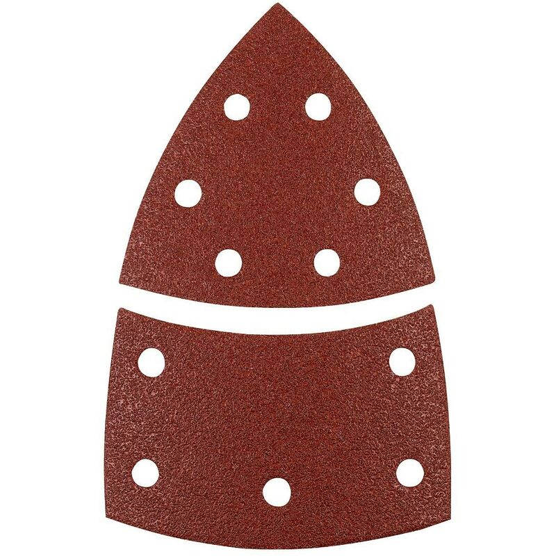 

49496106 Pack de 5 abrasivos multilijadora GR60 Marrón 100X62X93 mm - KWB