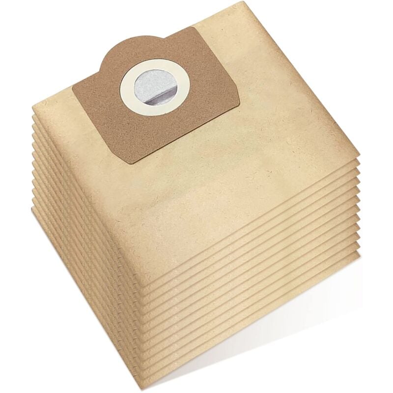 15 Sacs pour Aspirateur Karcher 6.959-130.0 WD3 WD3P MV3 WD3 a 22xx / a 25xx / A26xx /se 4001, 4002