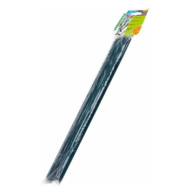 Verdemax - 15 bâtonnets de bambou vert fleur H50CM