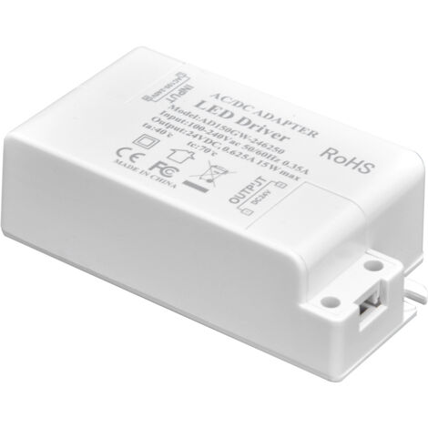15-W-DC24V-0,625-A-LED-Netzteil für DIY-Lampen, AC-100–240-V-Niederspannungstransformator