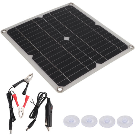 15-W-Monokristallin-Solar-Set mit zwei USB- und DC-Ausgängen zum Laden im Freien