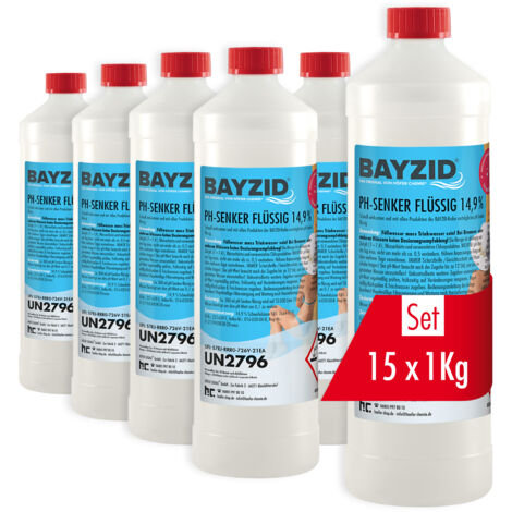 24 x 1 kg Bayzid pH moins liquide 14,9%
