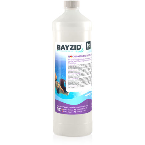 15 x 1 Litre Bayzid® Floculant liquide