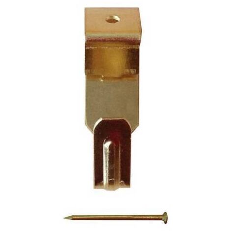15 x GANCIO P/QUADRO X N. 2 ACC OTTON C/SPILLO 10 PZ