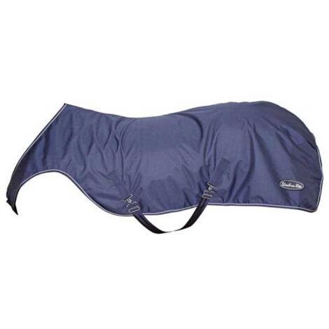 150/155 cm, Blu Navy: Coprireni da Paddock impermeabile con interno in pile e sgancio rapido