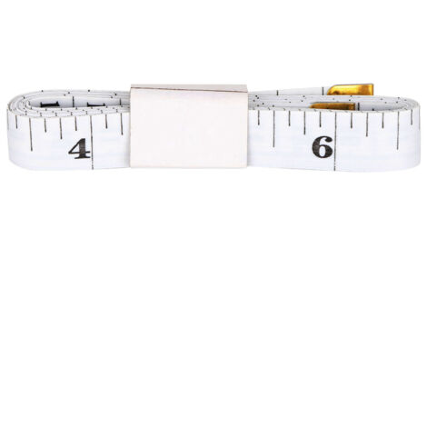 150 cm langes, flexibles PVC-Maßband für Brust-/Taillenumfang und zum Nähen