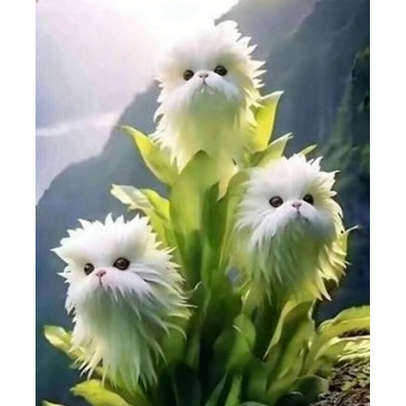 150 graines d'orchidée chat rare, vivaces sans OGM, forme mignonne, faciles à cultiver, purifient l'air et fleurissent toute l'année, idéales pour