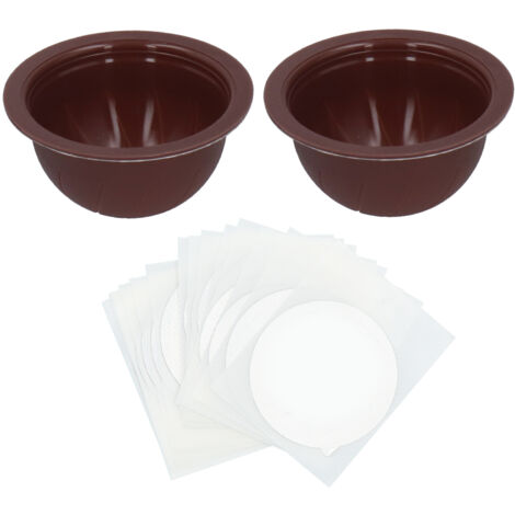 150-ml-Kaffeekapselhalter mit Einweg-Aluminiumfolie für die Vertuoline GCA1-Maschine
