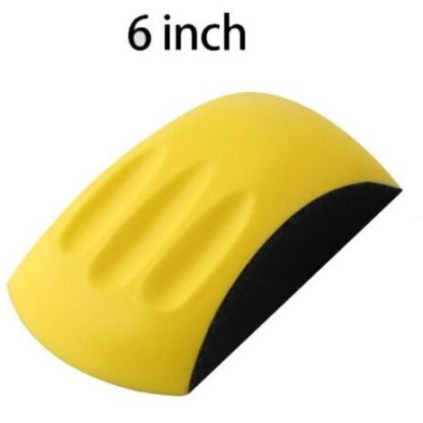 150 mm (6") Bloc de Ponçage à la Main, Cales a Poncer pour Disque de Ponçage