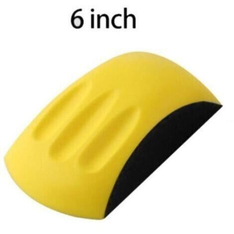 150 mm (6") Bloc de Ponçage à la Main, Cales a Poncer pour Disque de Ponçage