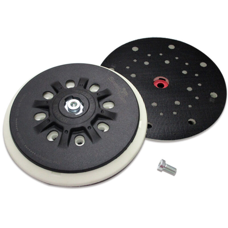 150 mm 8-hole sanding pad compatible with Bos-ch orbital sanders ets 150, ets ec 150, lex 150, wts 150/7 498987 (soft), 1 piece