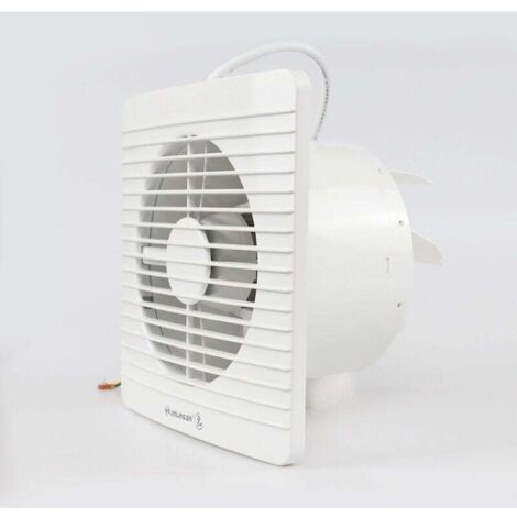 150-mm-Abluftventilator, 17 W – 180 m³/h, für Bad, Küche, Büro, Toilette, Belüftung