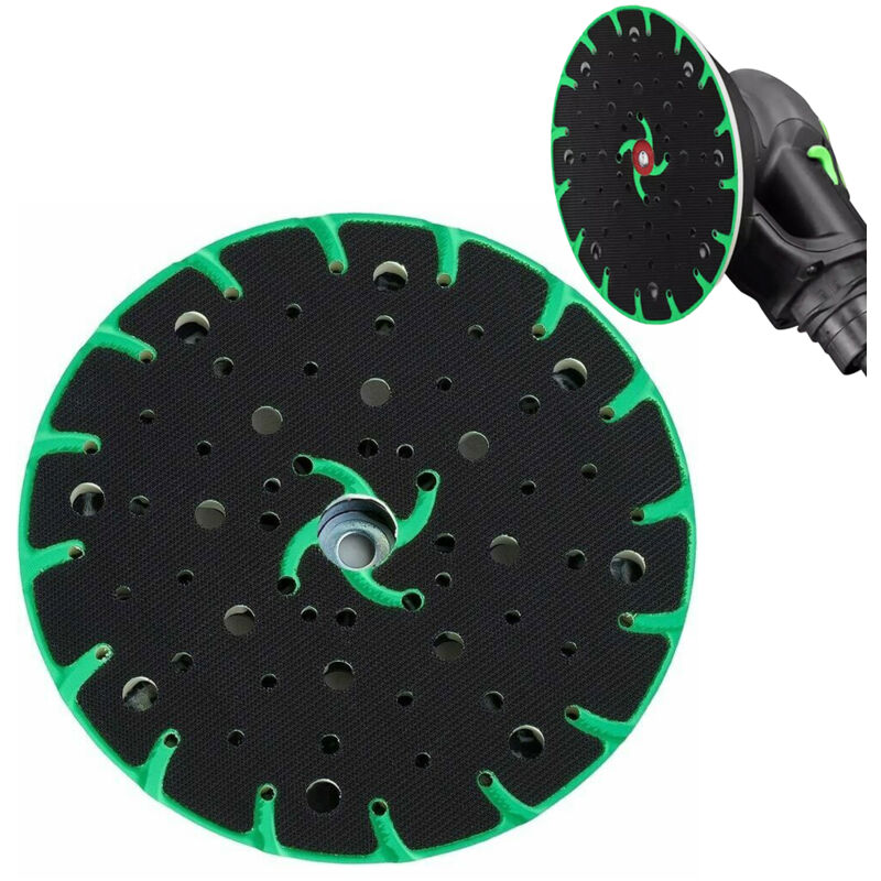 150 mm avec aspiration de poussière de raccordement M8 remplacement du festool plateau ponceuse, compatible avec le ponceuse excentrique 150mm