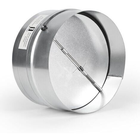 Connecteur Sortie Air Avec Clapet Pour Hotte - 4055206132 - Accessoires hotte de cuisine